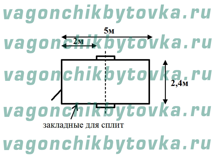 Дачная бытовка 6м